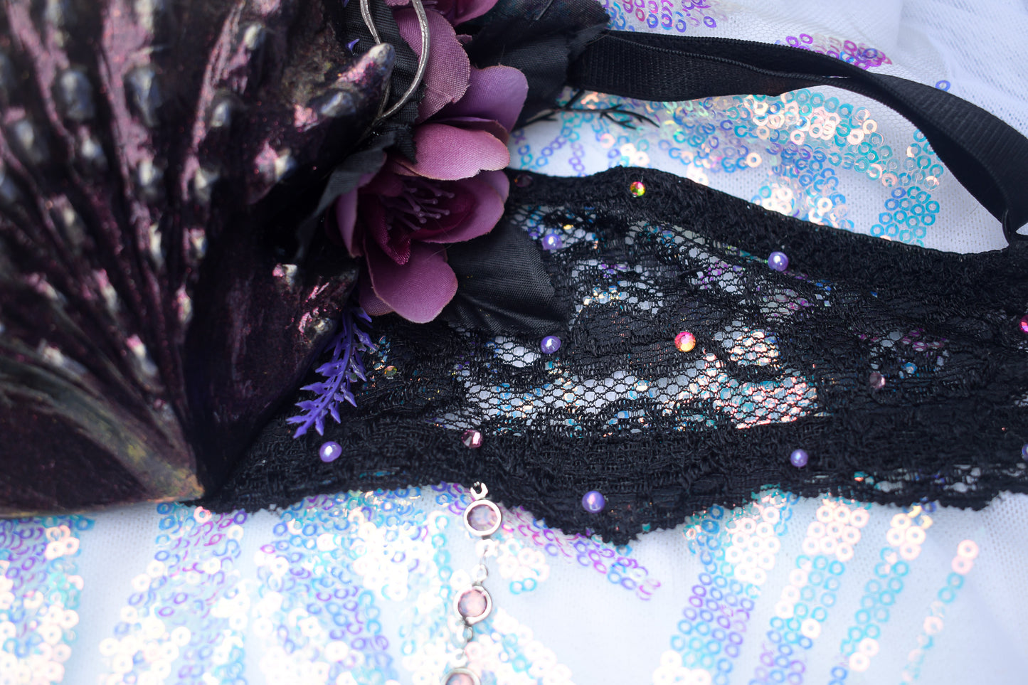 Sea siren mermaid bra