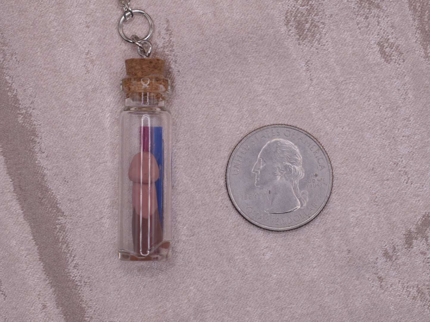 Bisexual penis pendant