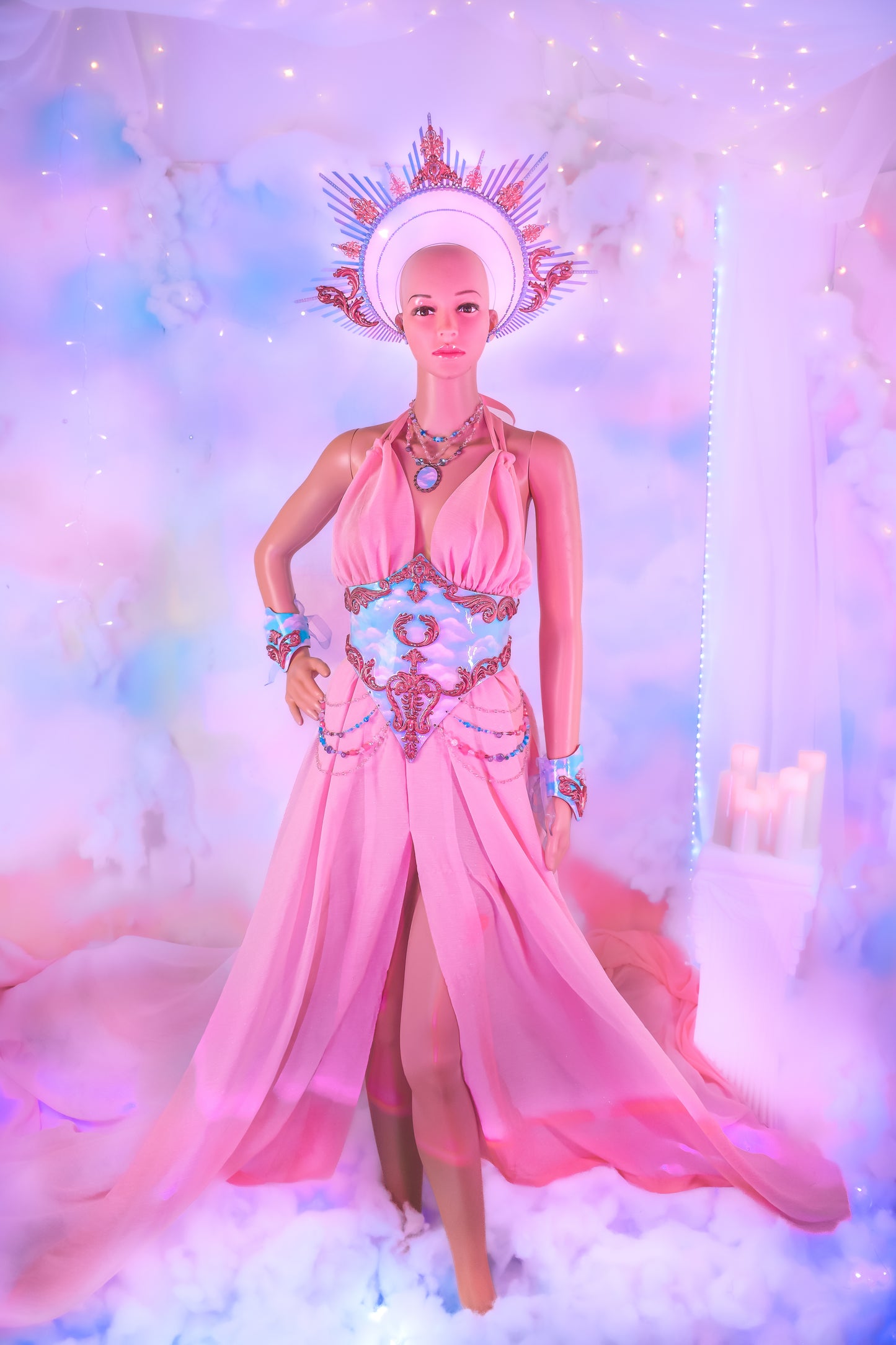 Ethereal angel crown