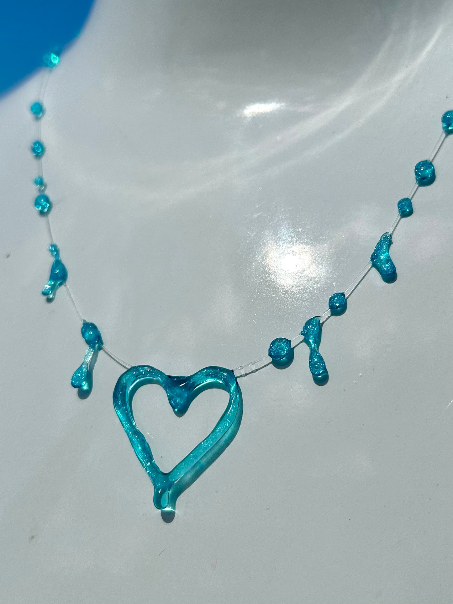 water drop necklaces