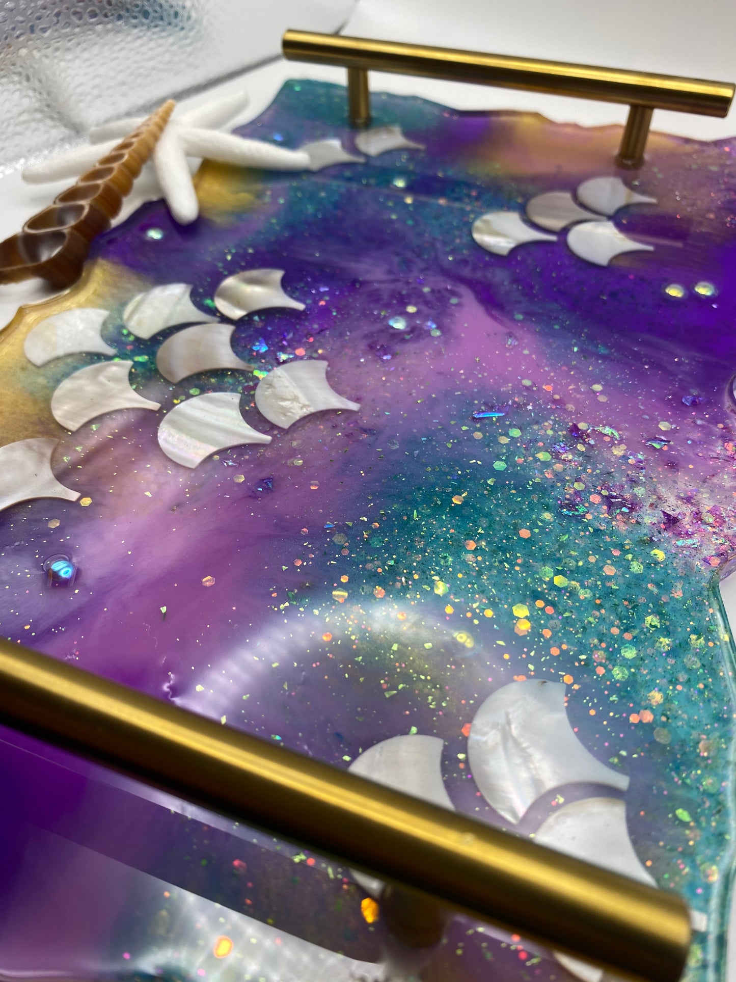 Mermaid serving tray