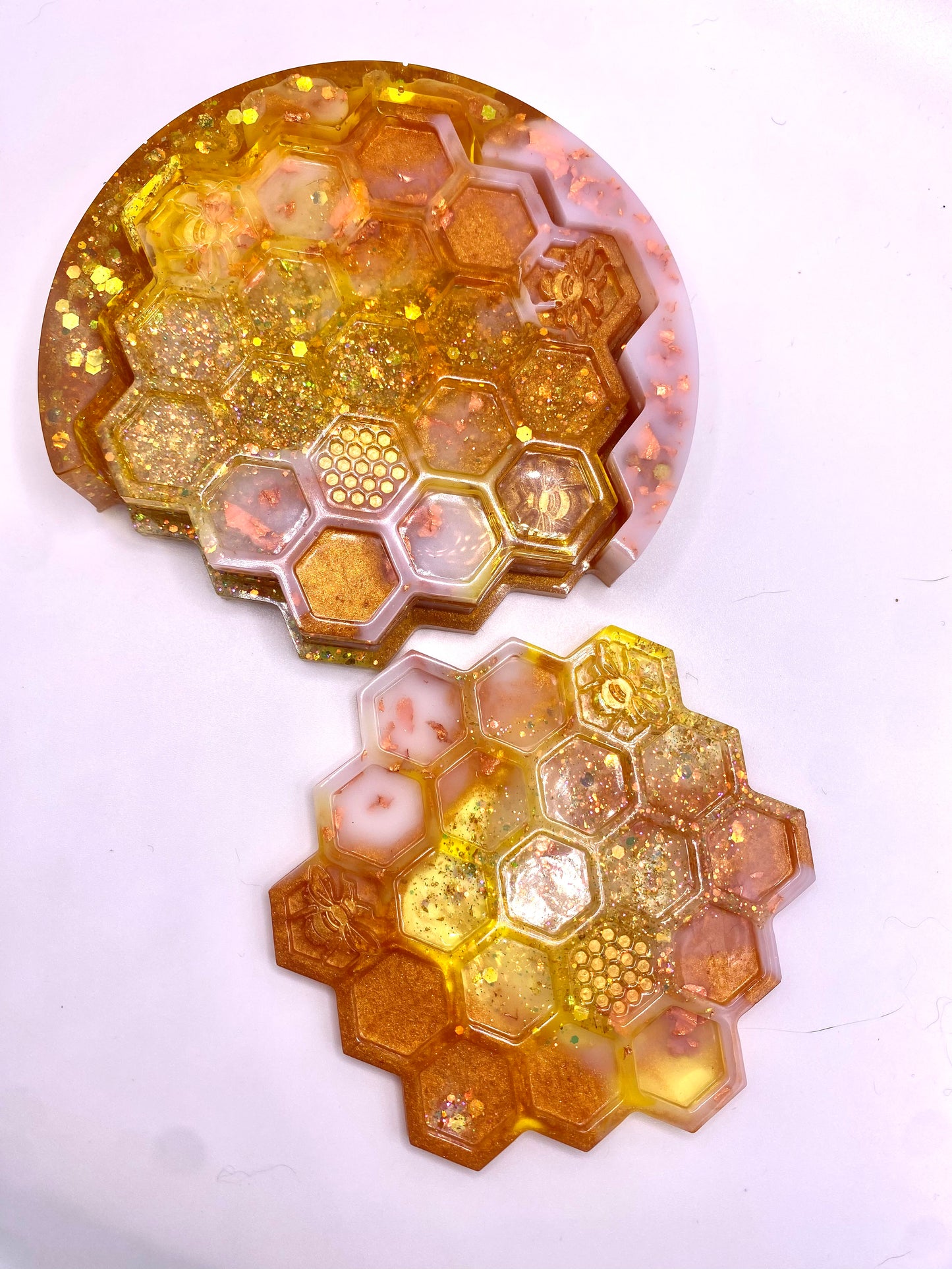 Bee coasters