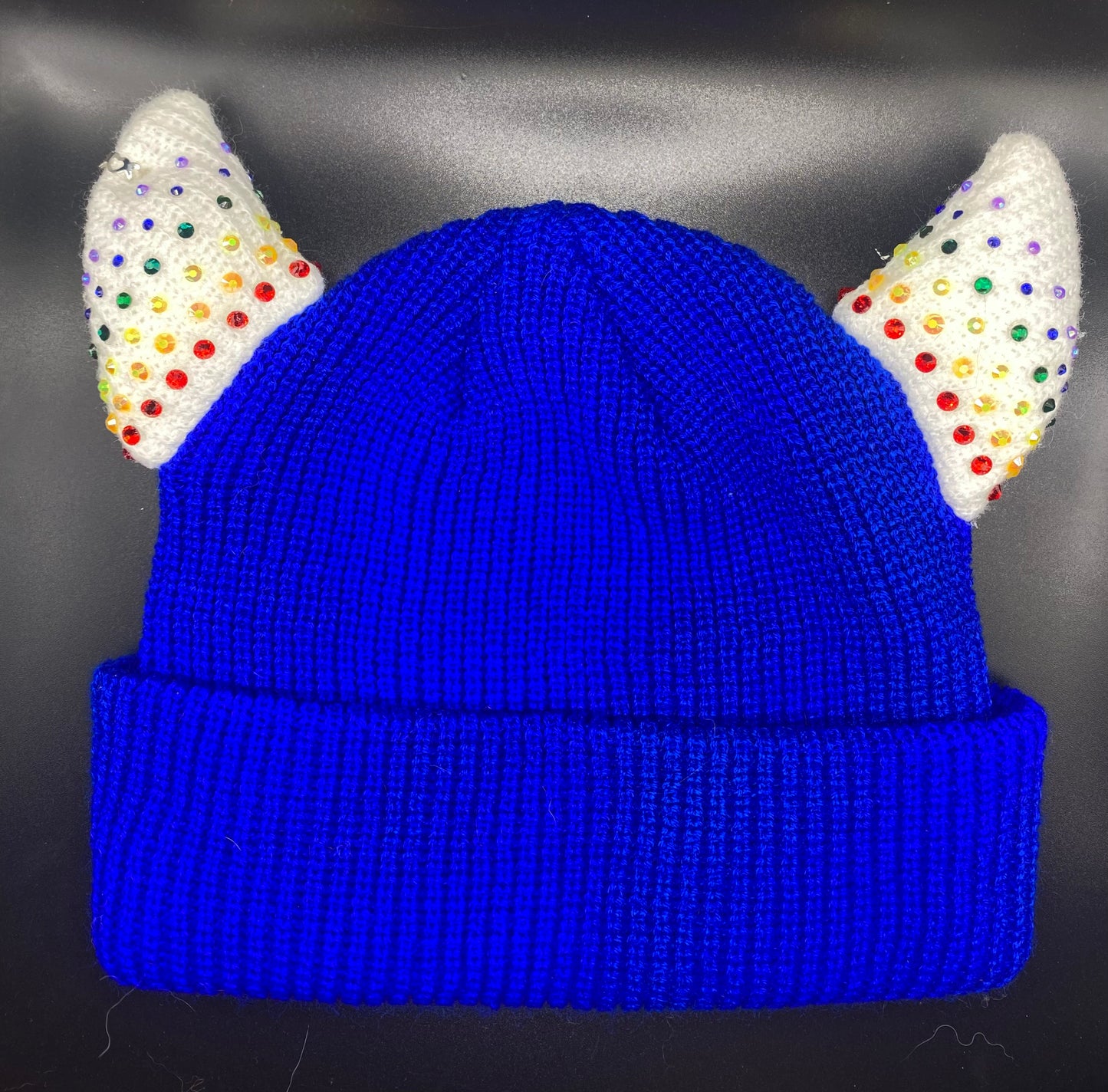 Pride horned beanie