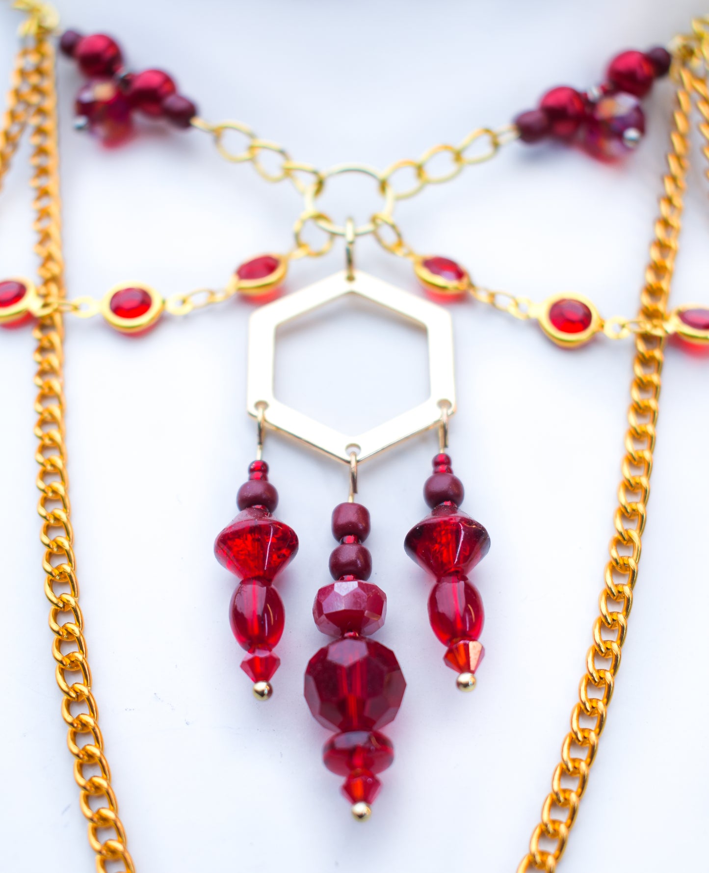 Dragon fire necklace