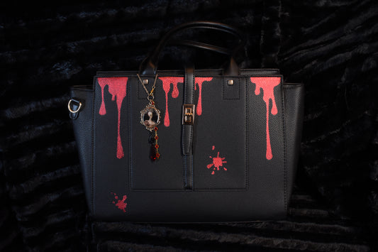 Blood drip purse