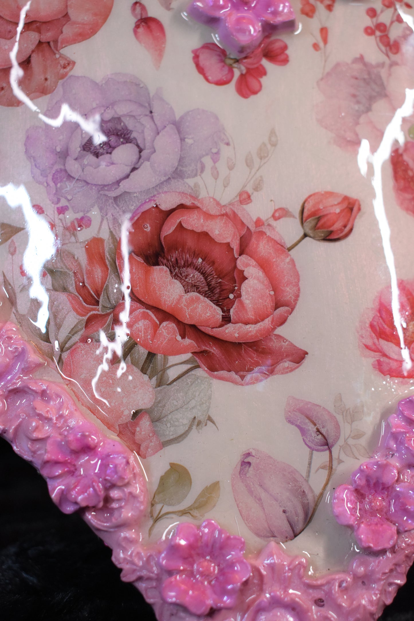 Flower blossom corset