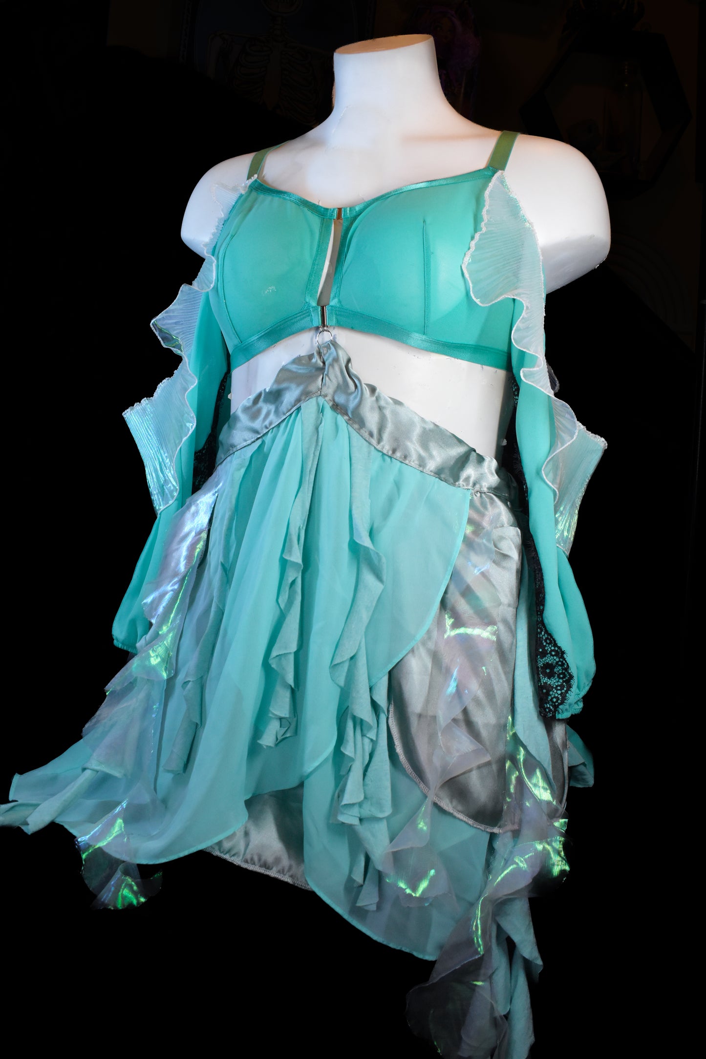 Plus size Luna Moth/ Jellyfish Dress