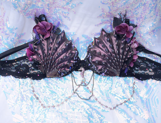 Sea siren mermaid bra