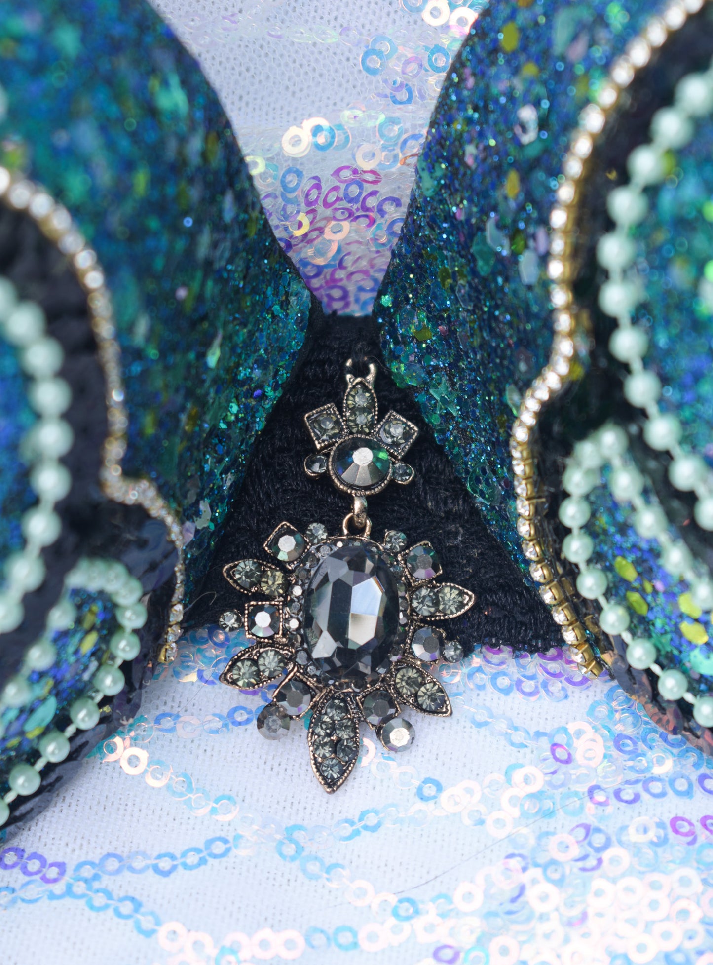 Aqua reflections mermaid bra