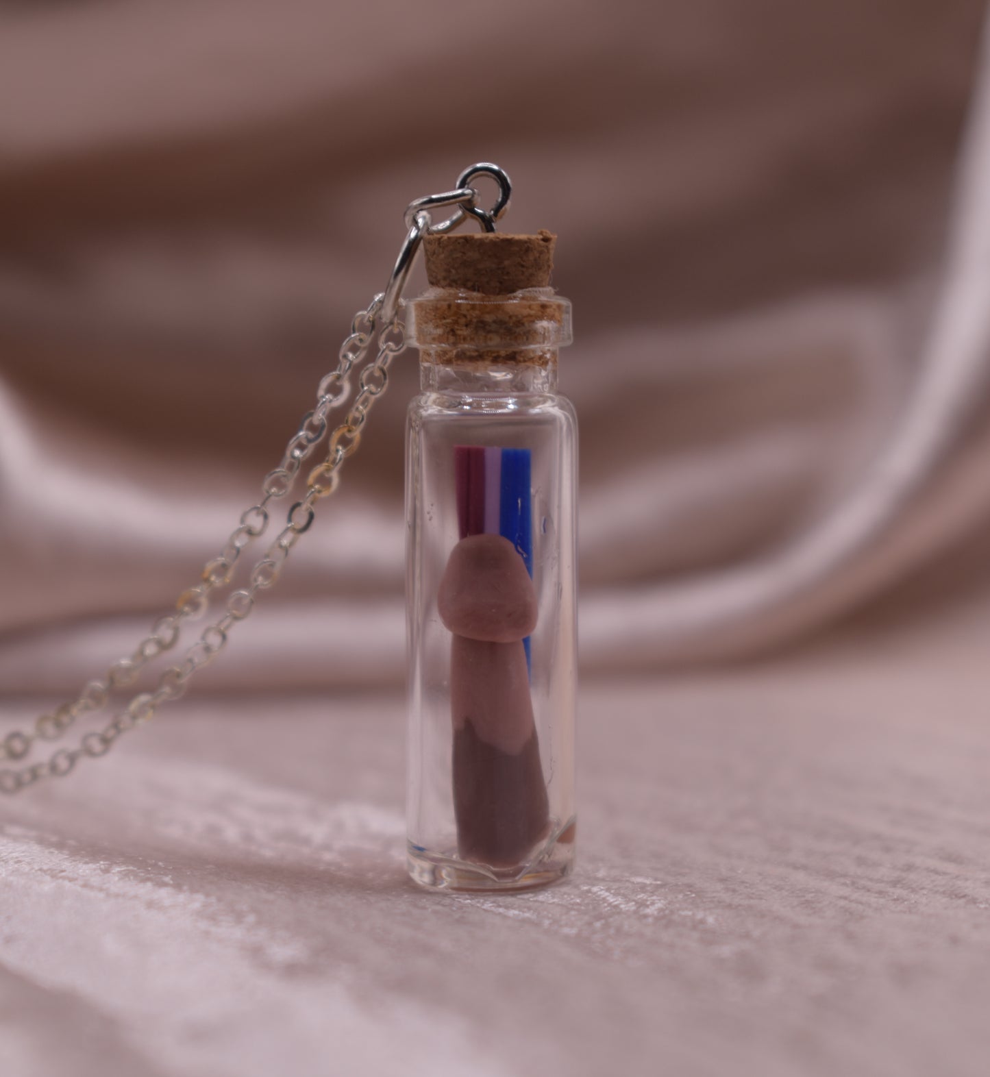 Bisexual penis pendant