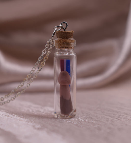 Bisexual penis pendant