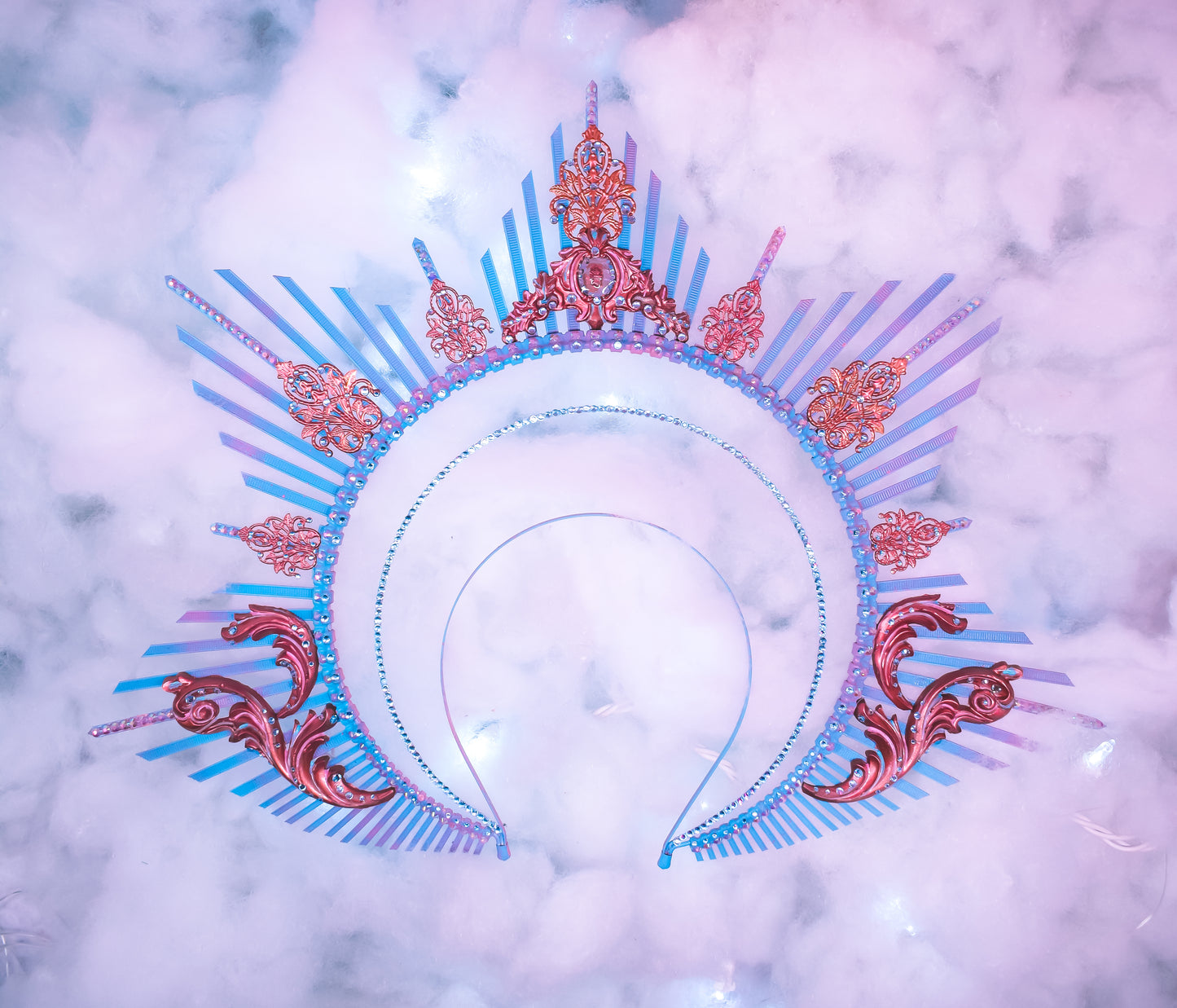 Ethereal angel crown