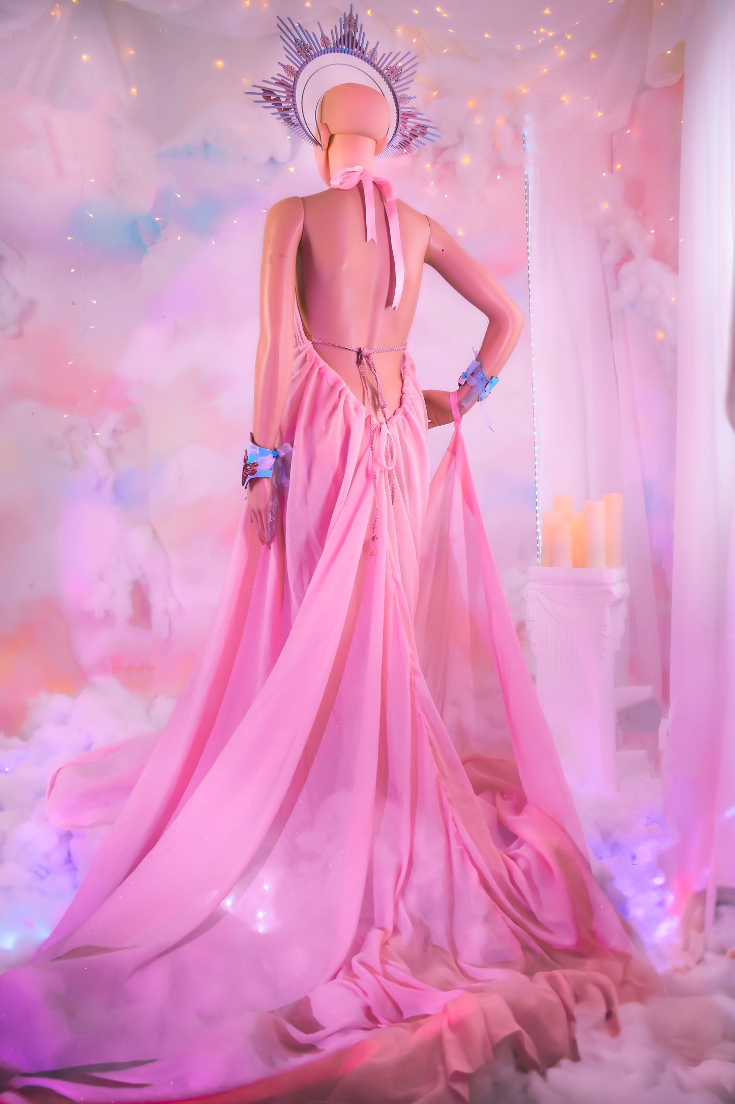 Ethereal angel gown