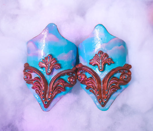 Ethereal angel wrist cuffs
