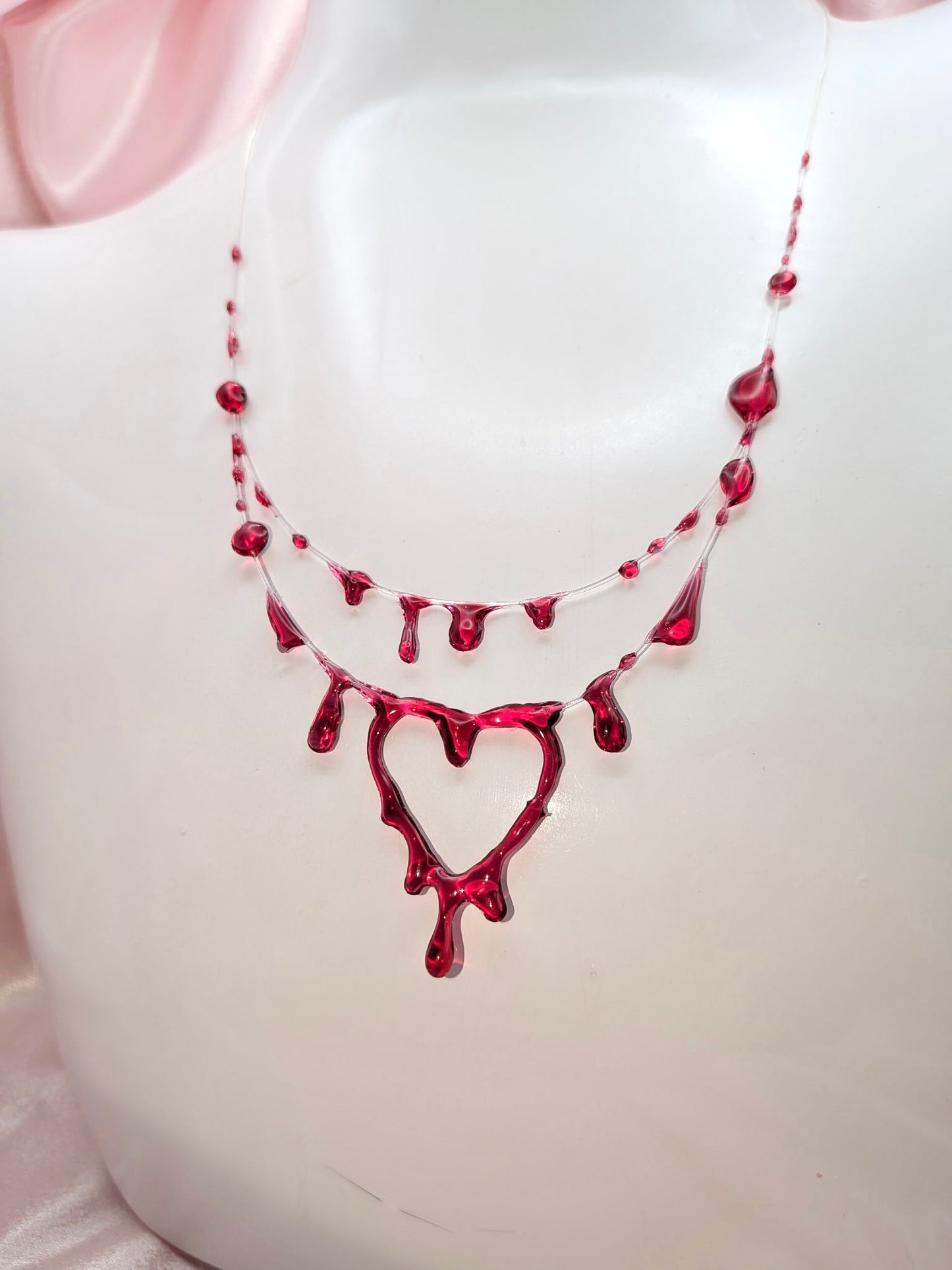 Blood Drip Necklaces