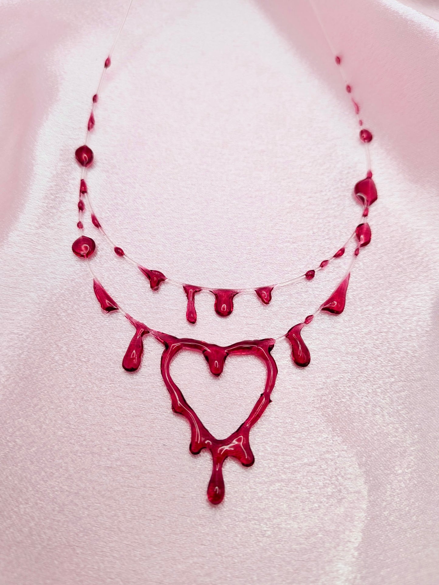 Blood Drip Necklaces