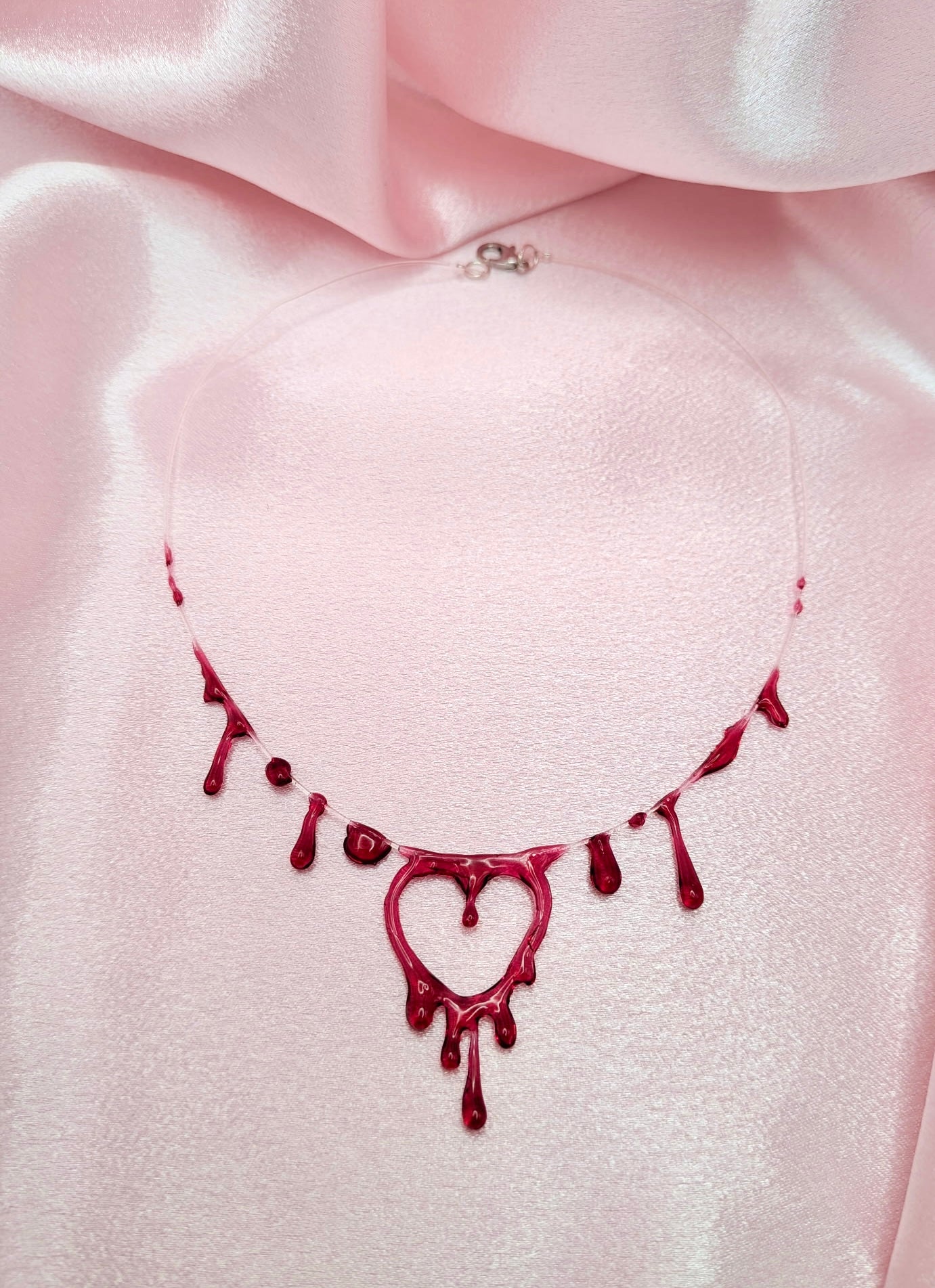 Blood Drip Necklaces