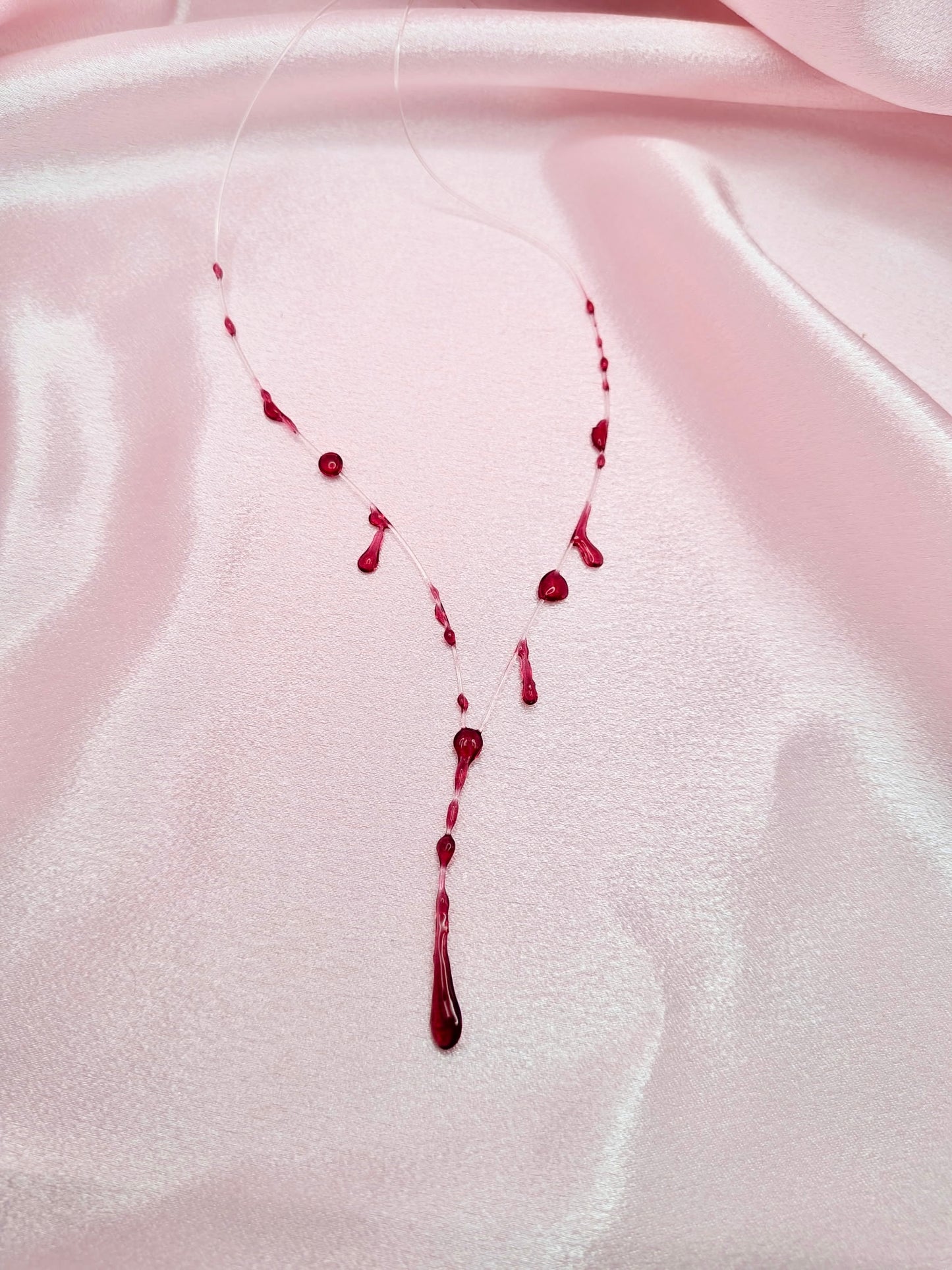 Blood Drip Necklaces