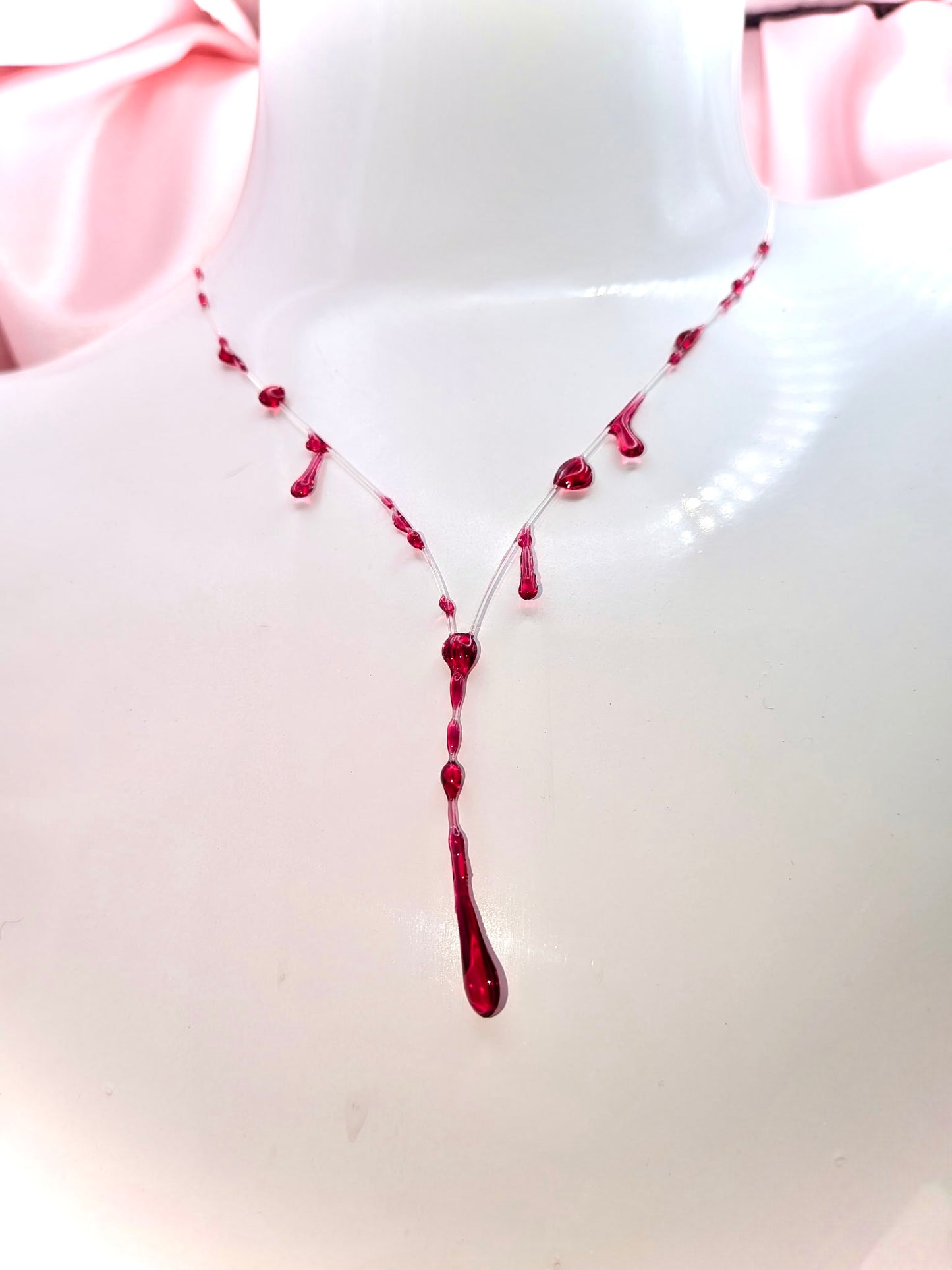 Blood Drip Necklaces