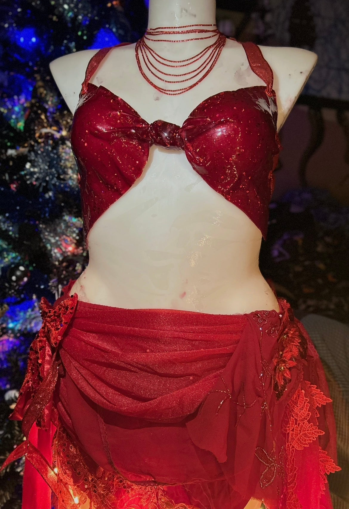 Red Bow Corset