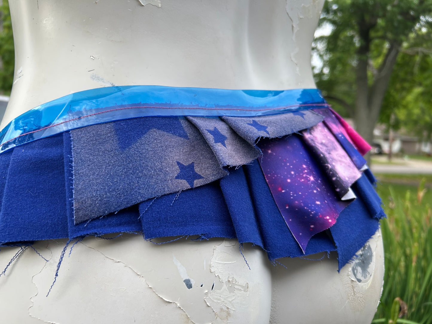 Mini skirt belt