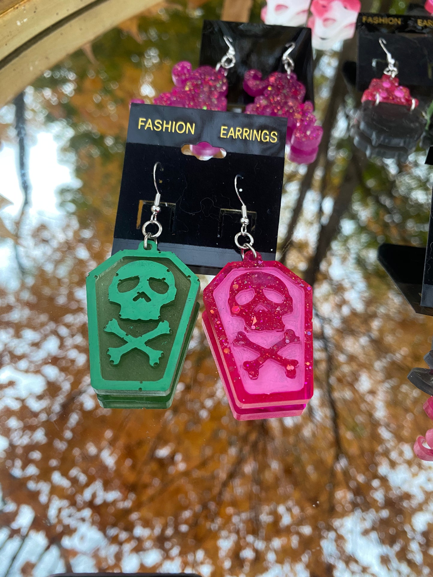 MYSTERY spooky earrings!