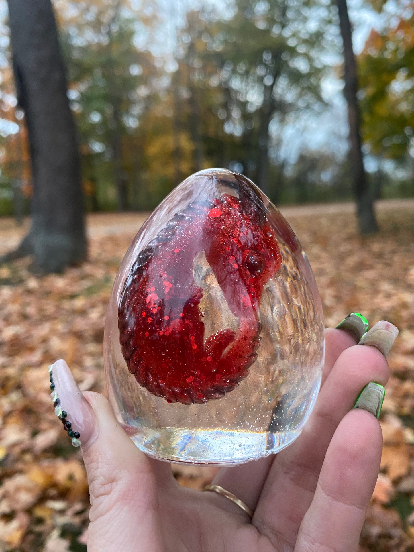 Flame dragon egg