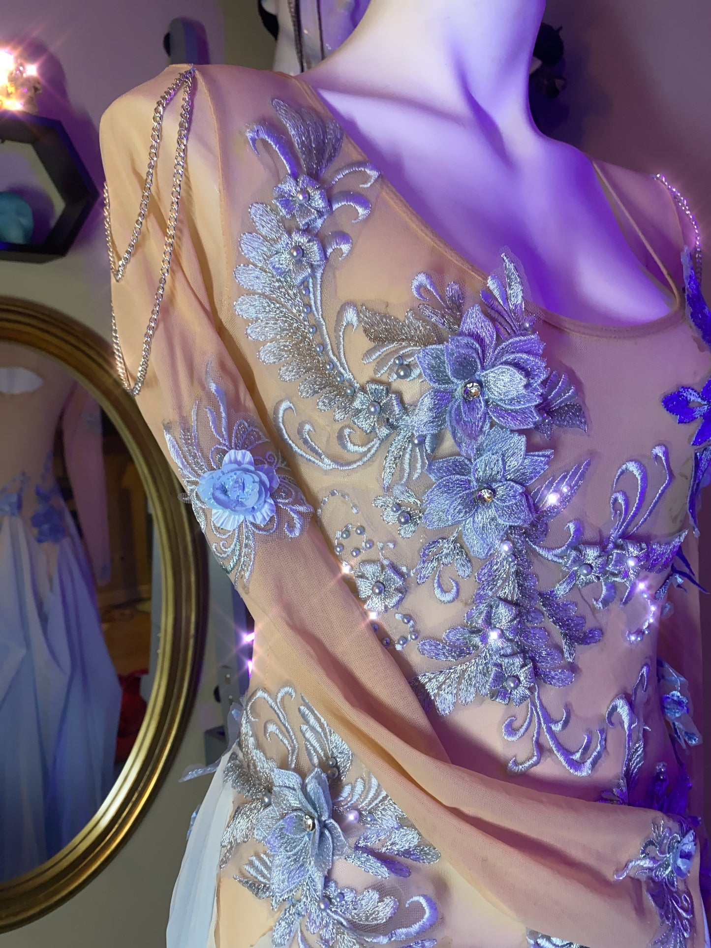 Water drop fairy dress