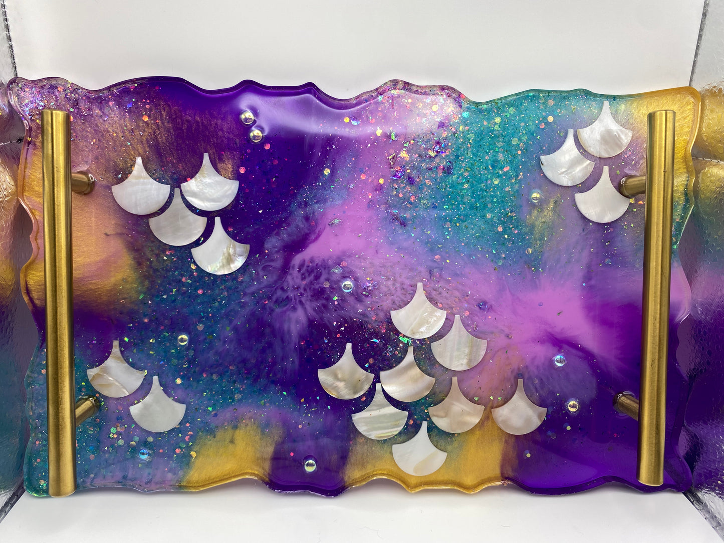 Mermaid serving tray