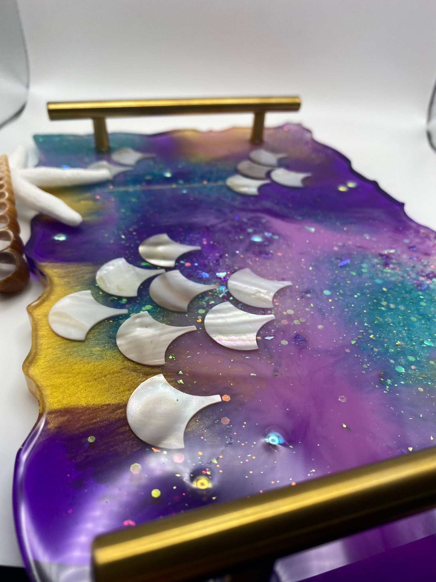 Mermaid serving tray