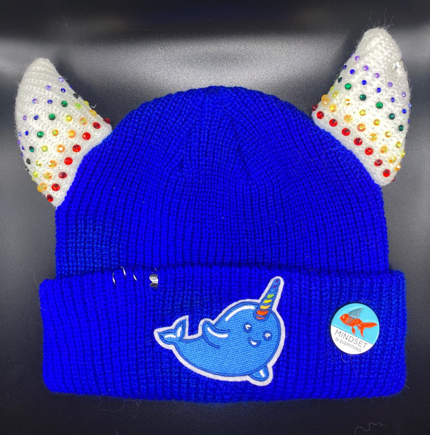 Pride horned beanie