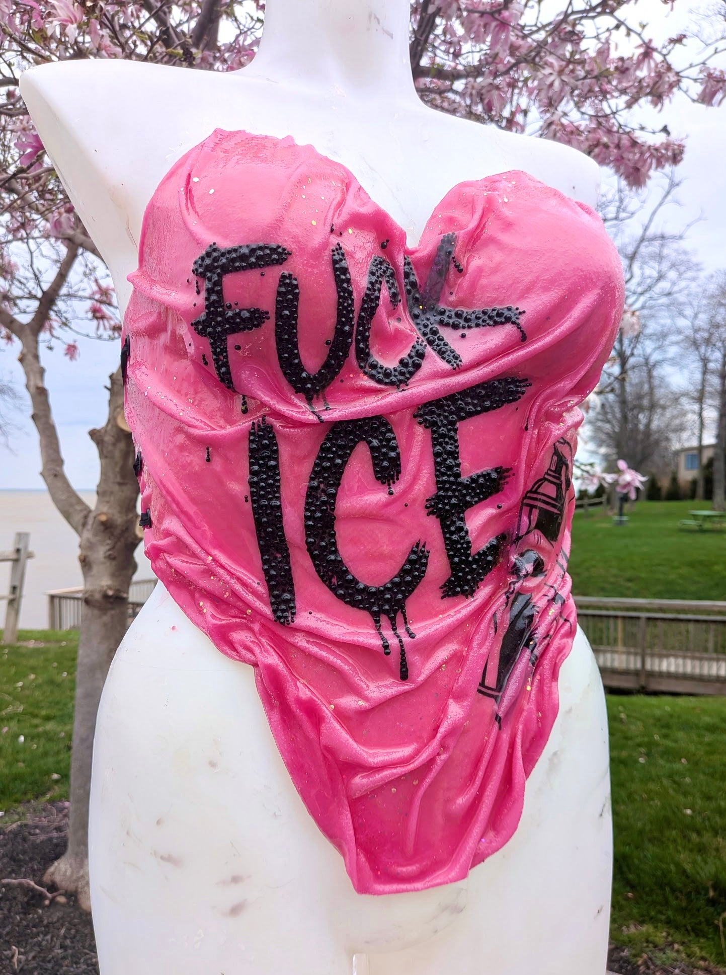 F@*k  I.C.E Corset