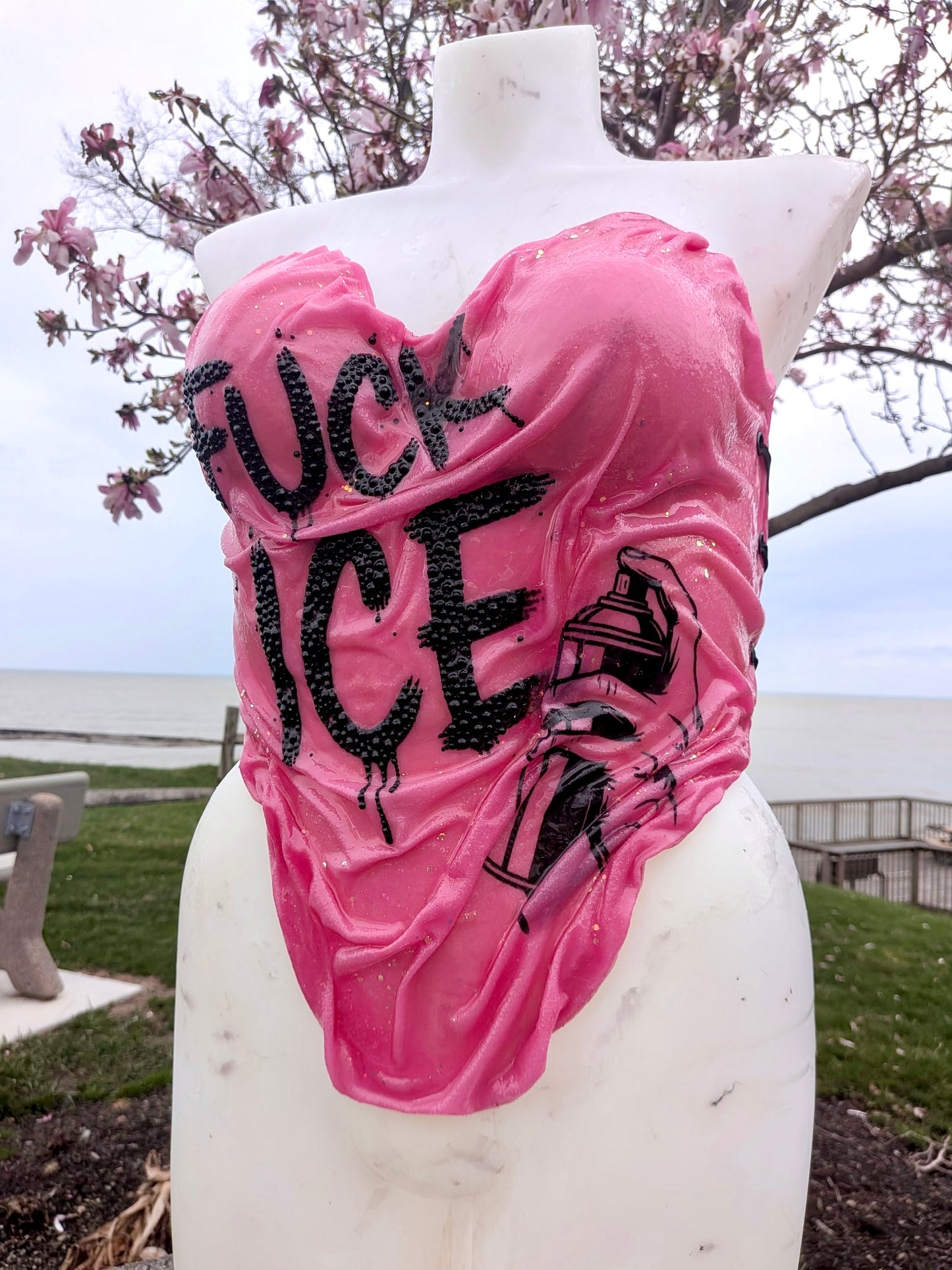 F@*k  I.C.E Corset