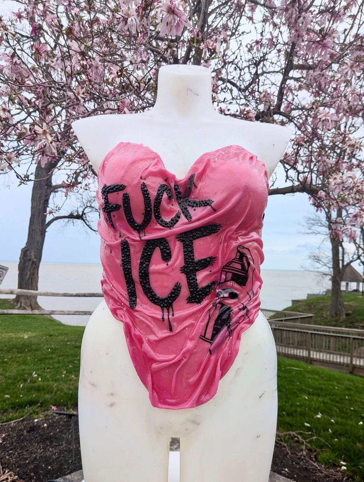 F@*k  I.C.E Corset