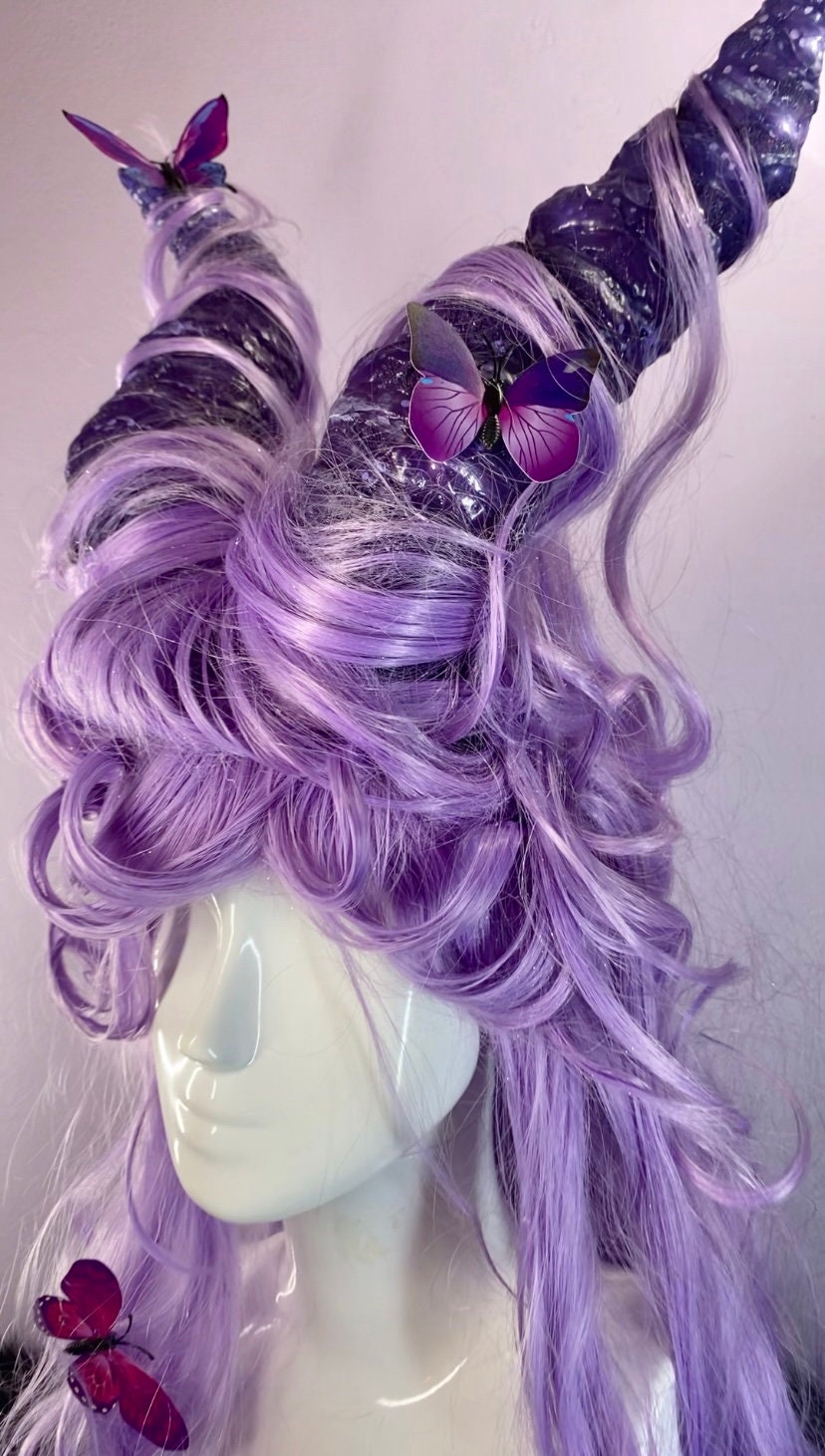 Horned fae headpiece