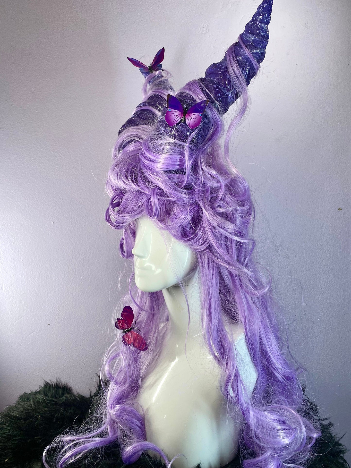 Horned fae headpiece