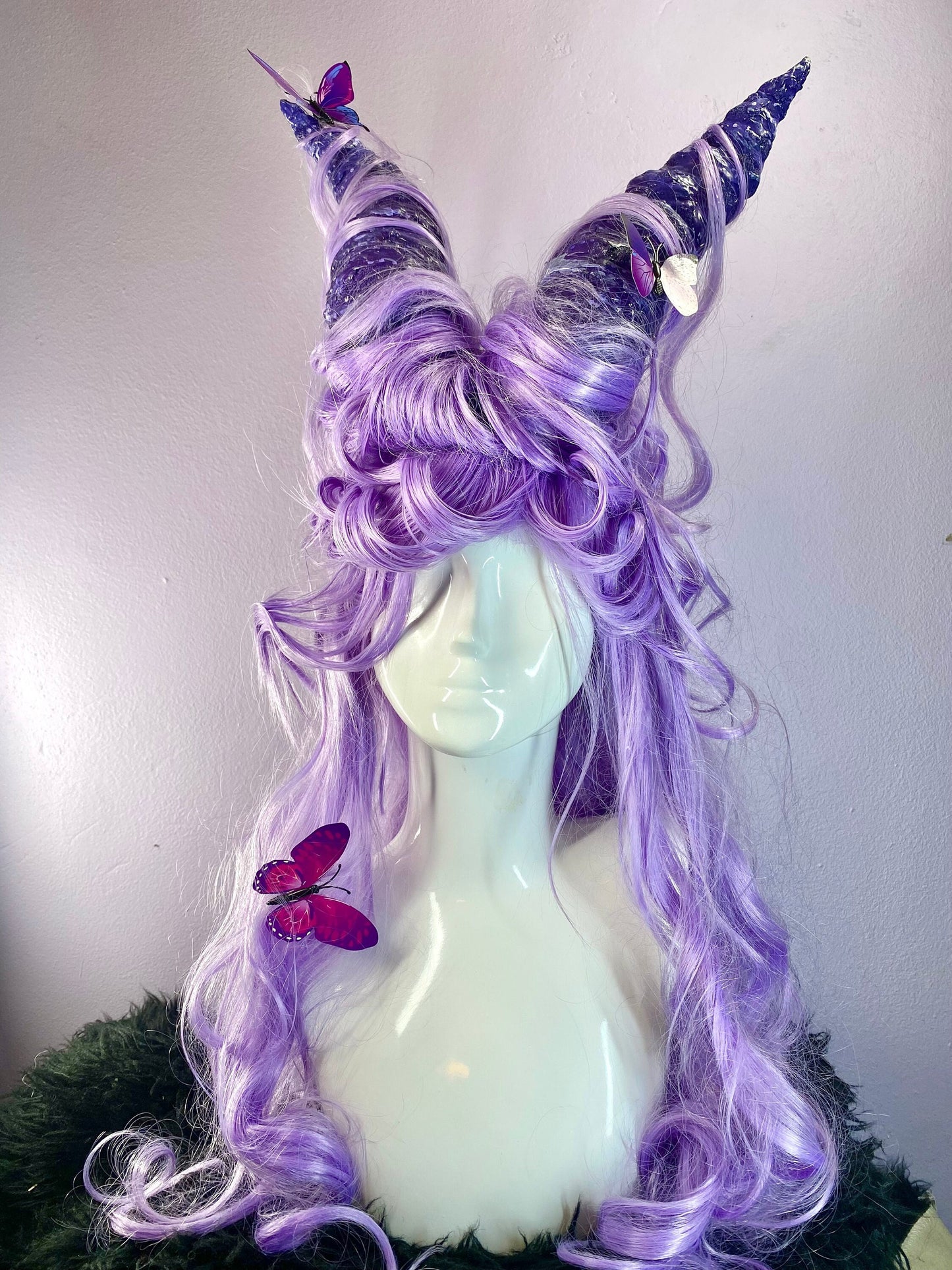 Horned fae headpiece
