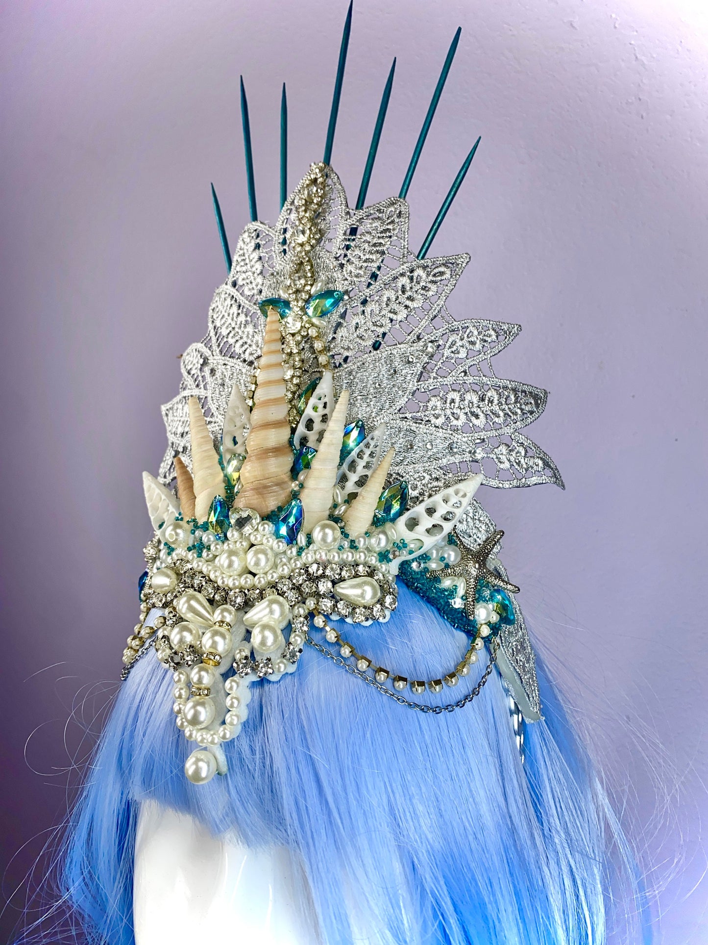 Mermaid Queen Crown