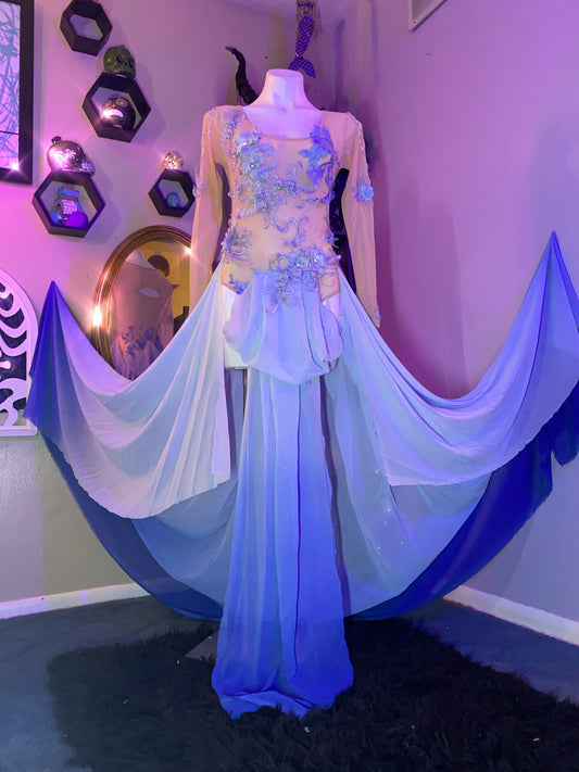 Blue fairy gown