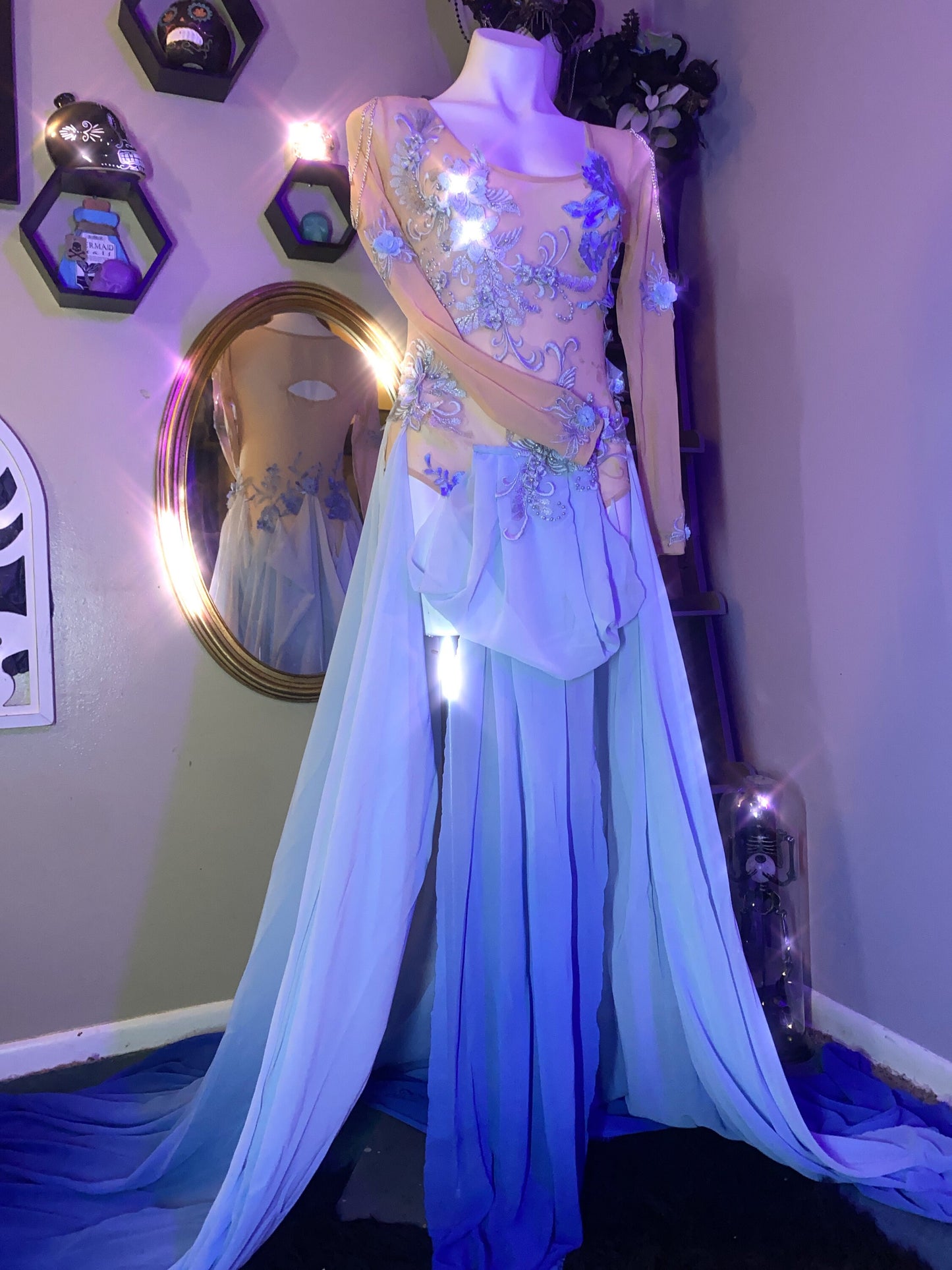Blue fairy gown